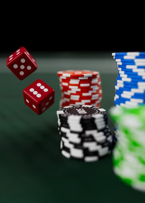 Mesin slot modern dan layar olahraga virtual yang berwarna-warni